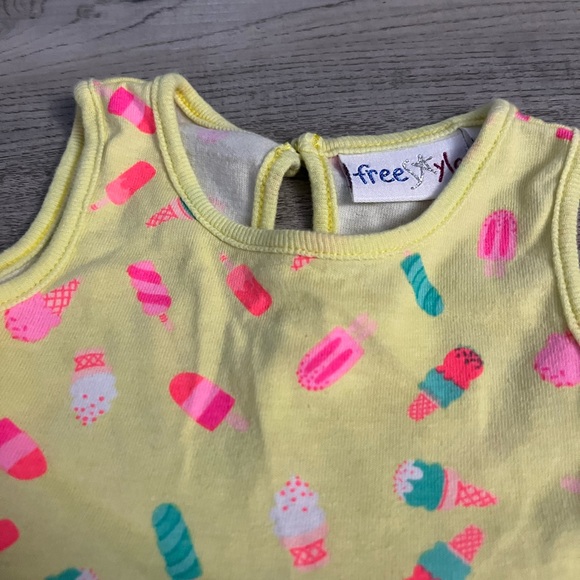 Ice Cream Popsicle Print Dress - Picture 3 of 4